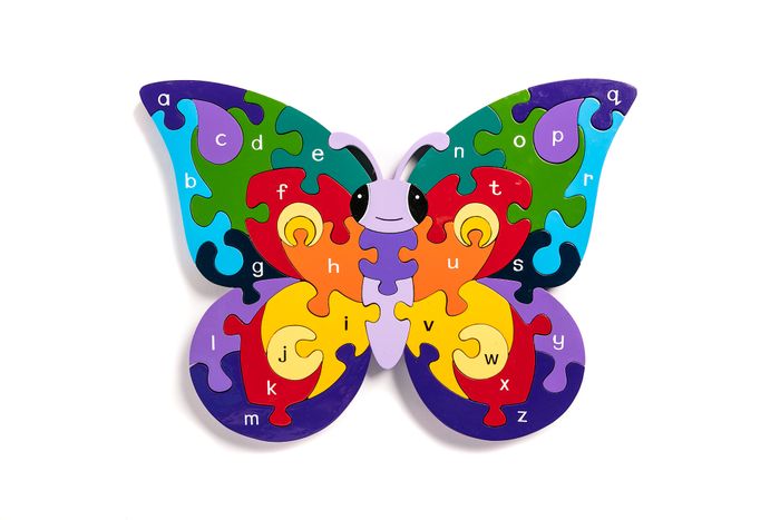 Alphabet Butterfly Jigsaw Puzzle